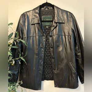 Daniel Black Leather Jacket